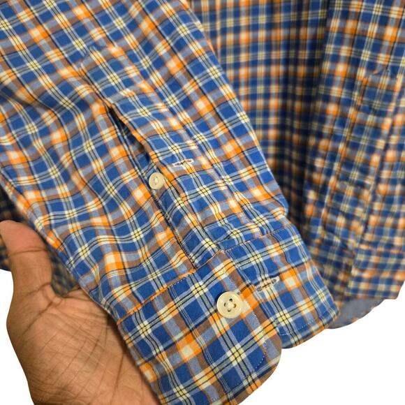 Ralph Lauren Classic Fit Plaid Button Down Shirt Men’s LT Large Tall Cotton - Picture 7 of 8